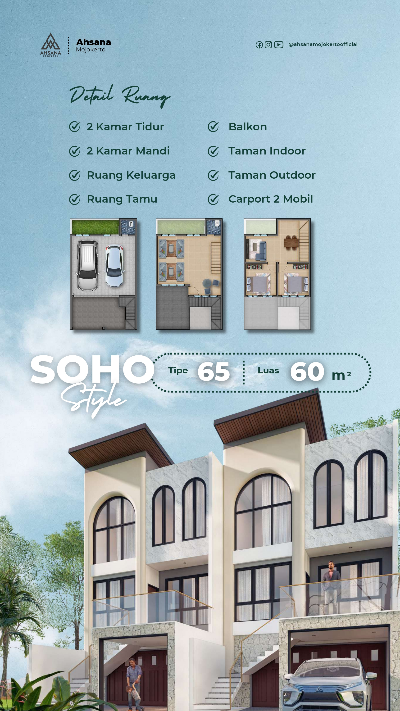 Tipe Soho 135 - Ahsana Grand Madani